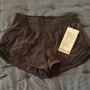 Hotty hot high rise shorts 2.5 inseam black NWT